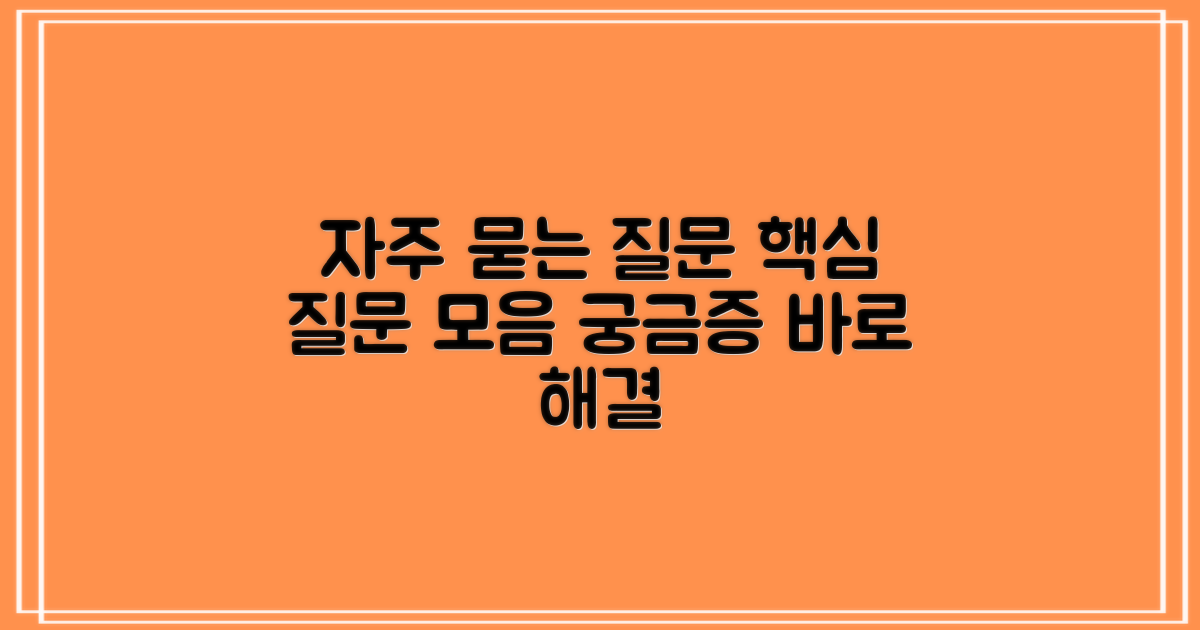 자주 묻는 질문