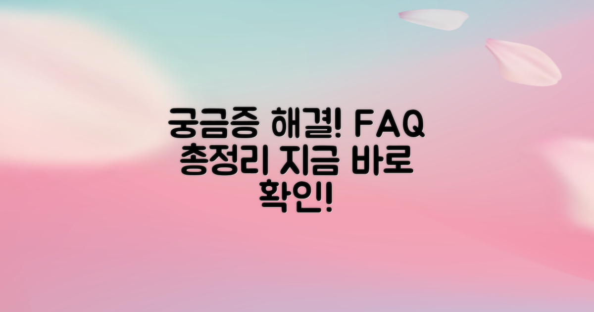 자주 묻는 질문