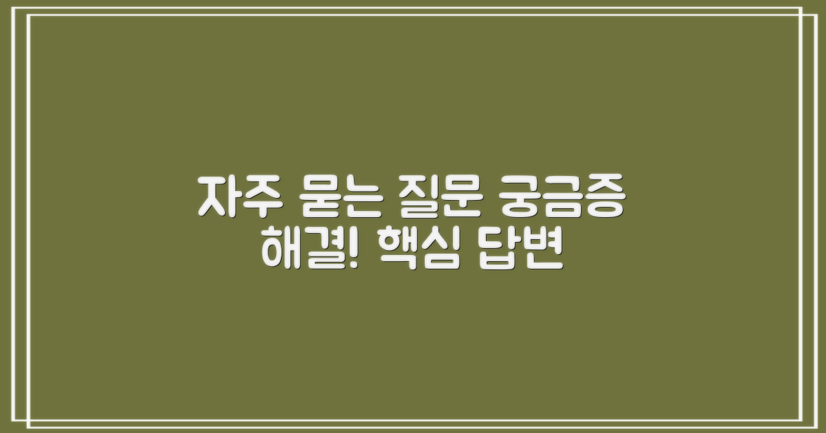 자주 묻는 질문